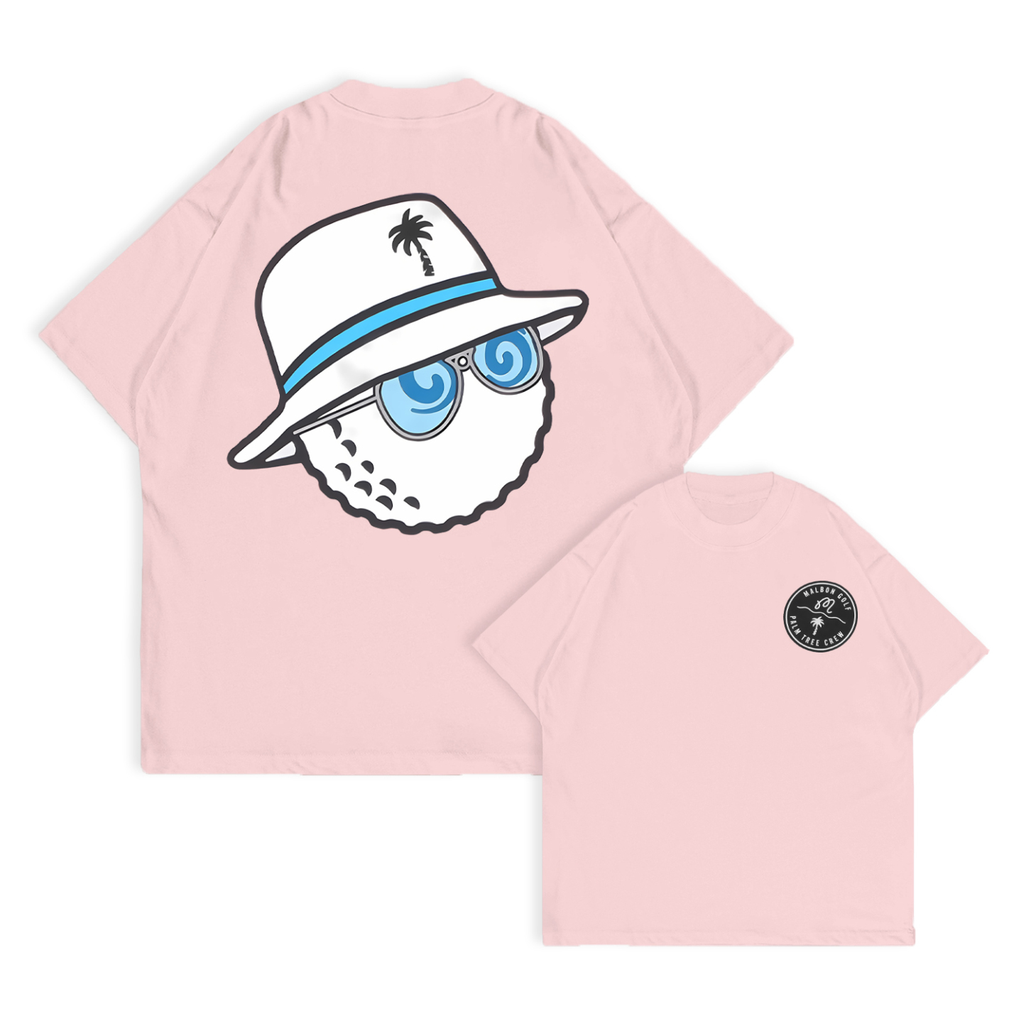 Malbon Golf Printed Oversized Unisex T-shirt Image - 1