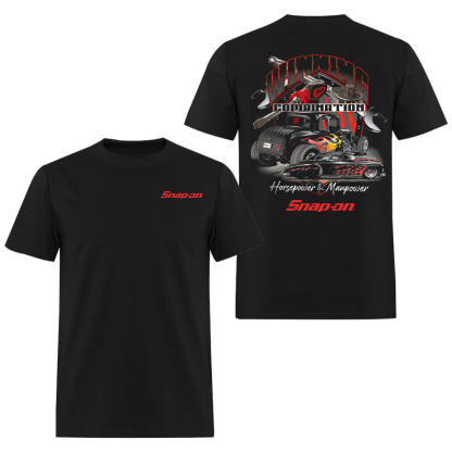 Snap-On Printed Men's T-Shirt Image - 1