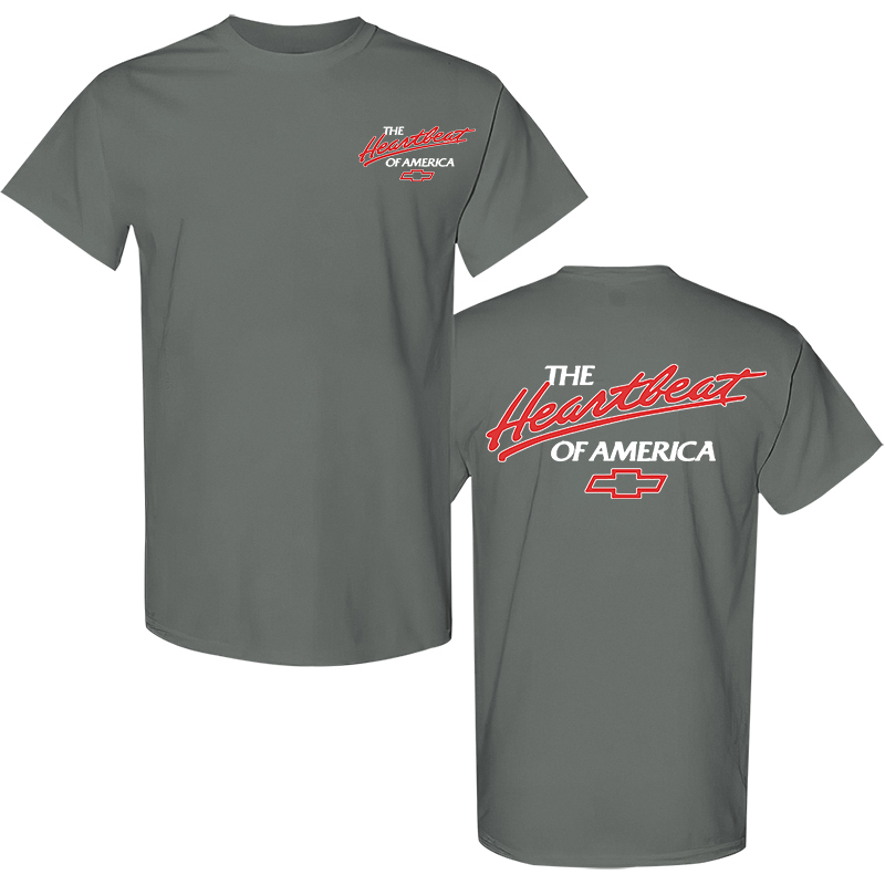 The Heartbeat Of America Printed Men's T-Shirt Image - 5