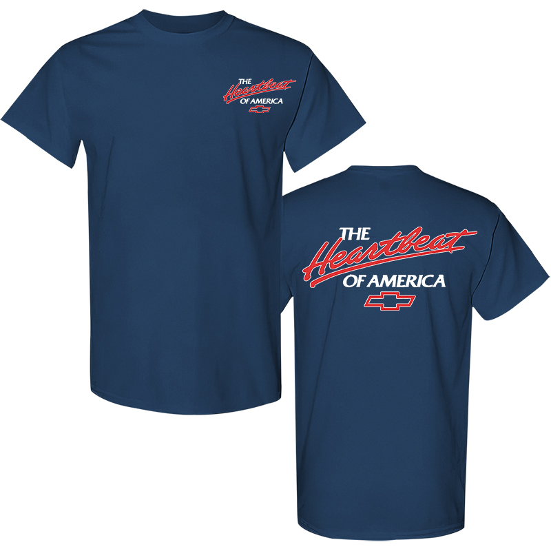 The Heartbeat Of America Printed Men's T-Shirt Image - 7