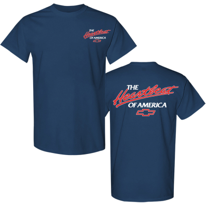 The Heartbeat Of America Printed Men's T-Shirt Image - 7