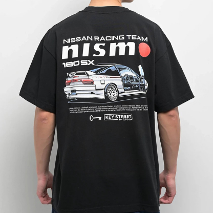 Nissan Racing Team Printed Unisex Oversized T-shirt Image - 7