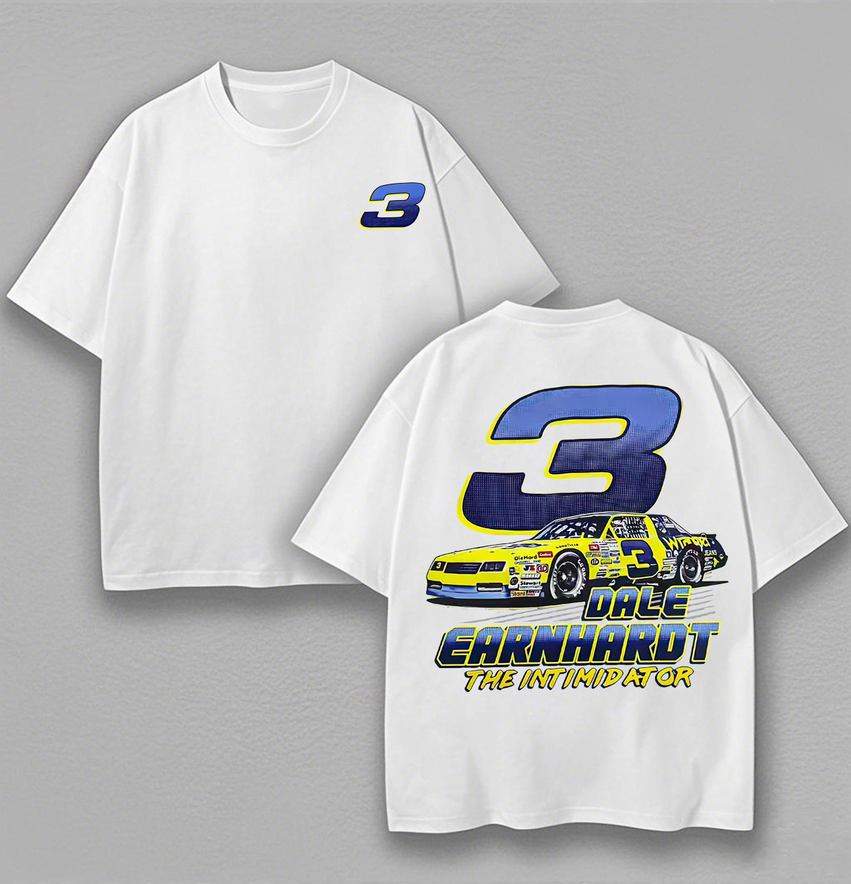 Dale Earnhardt The Intimidator Printed Unisex Oversized T-shirts Image - 1
