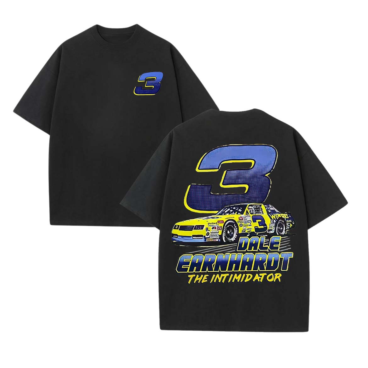 Dale Earnhardt The Intimidator Printed Unisex Oversized T-shirts Image - 2