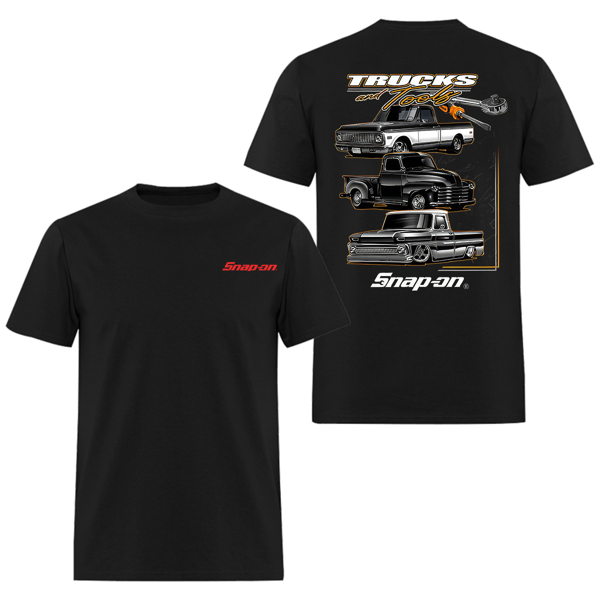 Snap-on Printed Men's T-Shirt ?? Image - 1