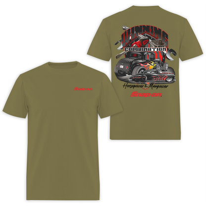 Snap-On Printed Men's T-Shirt Image - 5