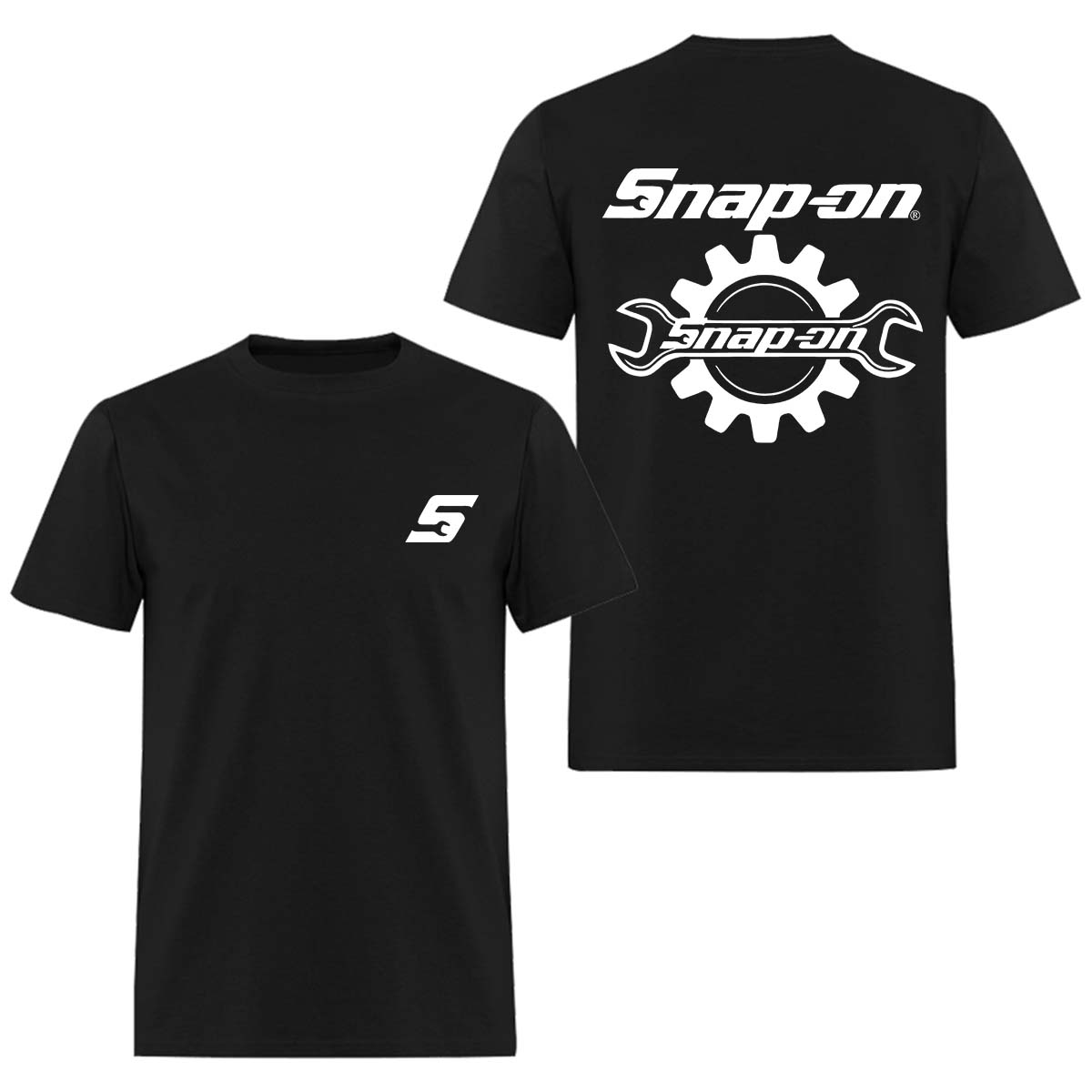 Snap-on Printed Men's T-Shirt ?? Image - 1