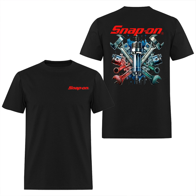 Snap-on Printed Men's T-Shirt ?? Image - 1