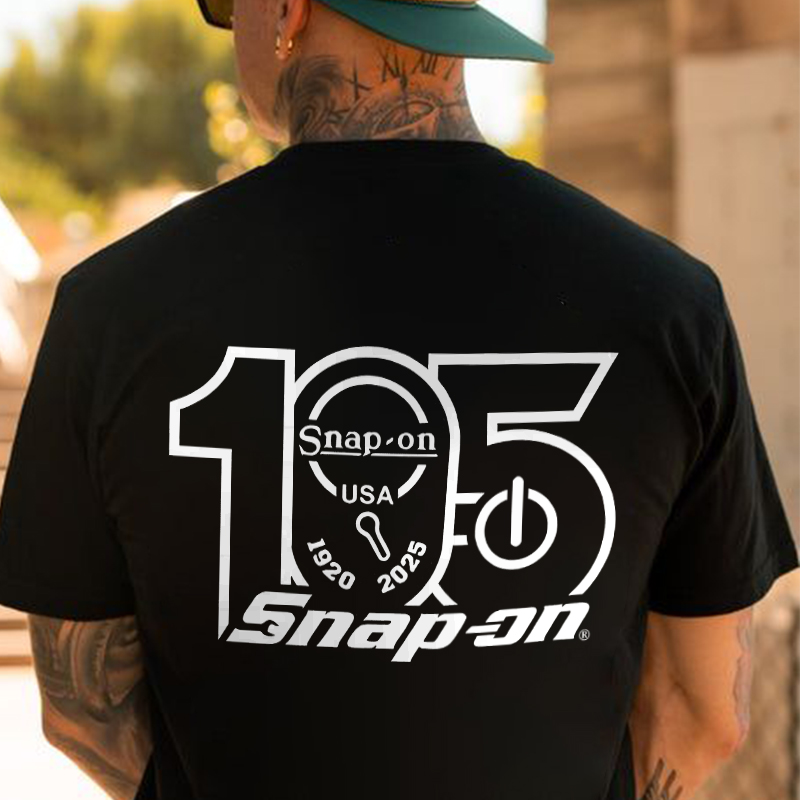 Snap-on 105th Printed Men's T-Shirt ?? Image - 9