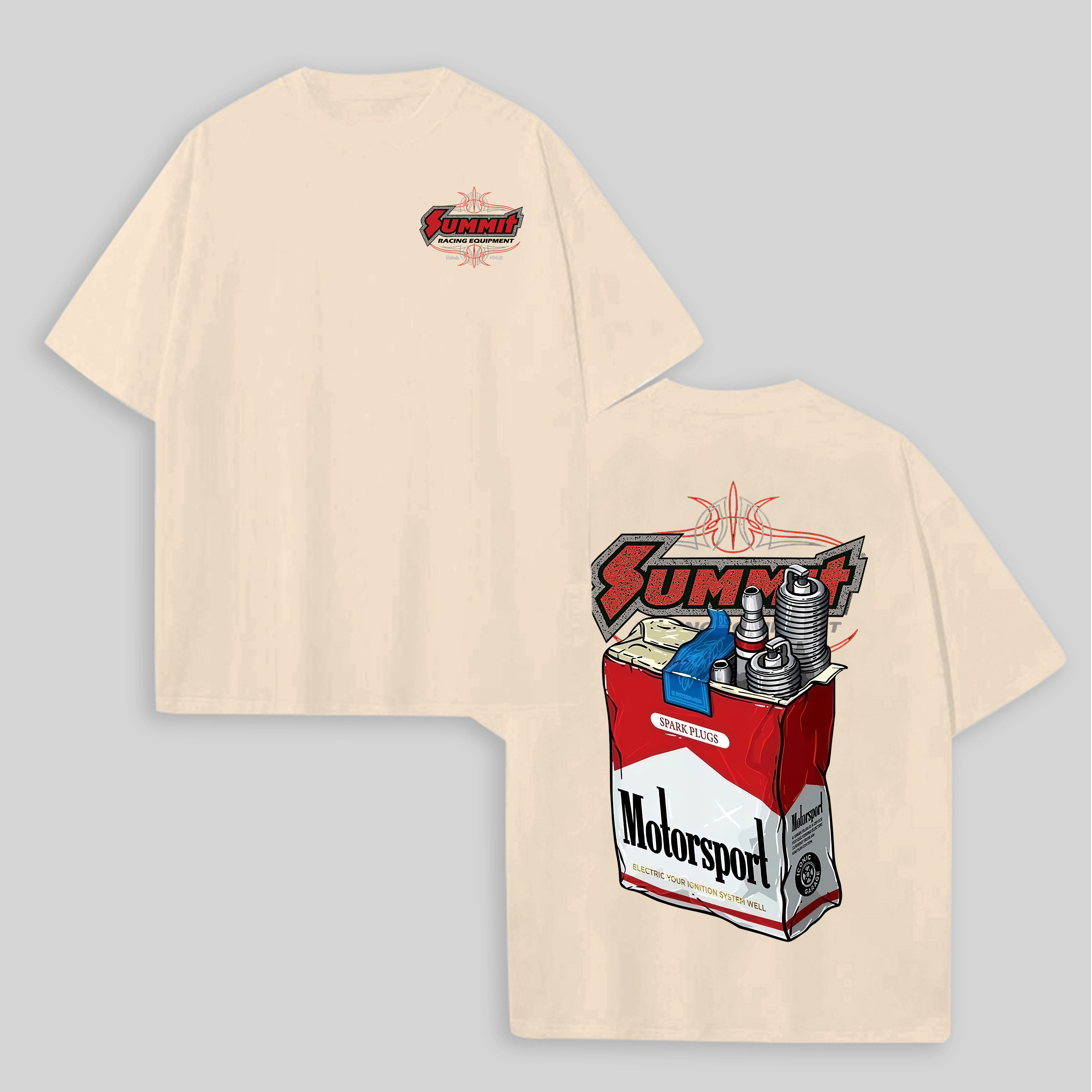 Summit Racing Equipment Printed Unisex Oversized T-shirts Image - 11