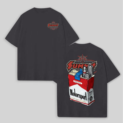 Summit Racing Equipment Printed Unisex Oversized T-shirts Image - 9