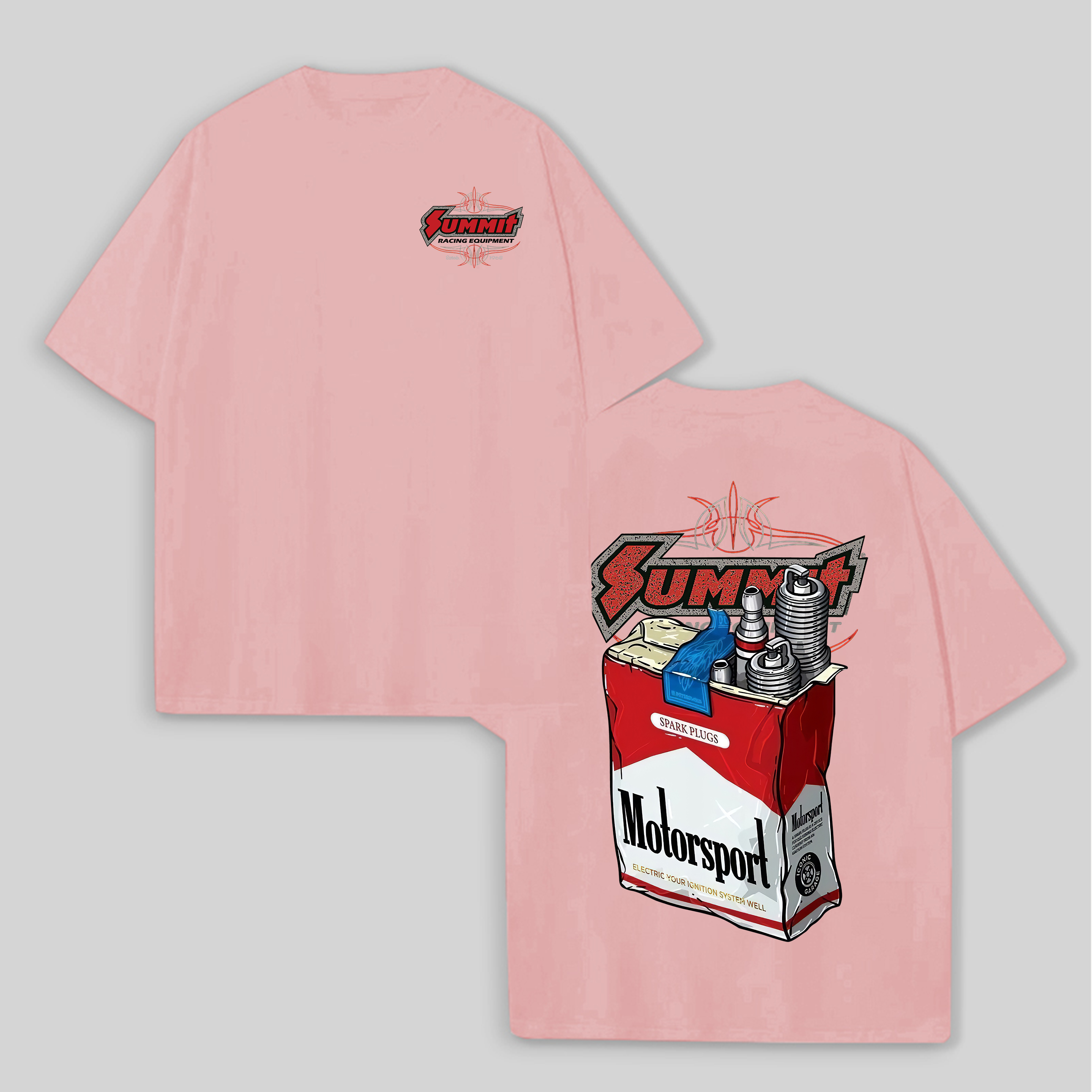Summit Racing Equipment Printed Unisex Oversized T-shirts Image - 14