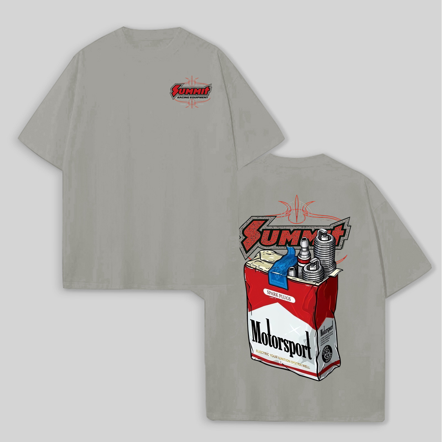 Summit Racing Equipment Printed Unisex Oversized T-shirts Image - 12