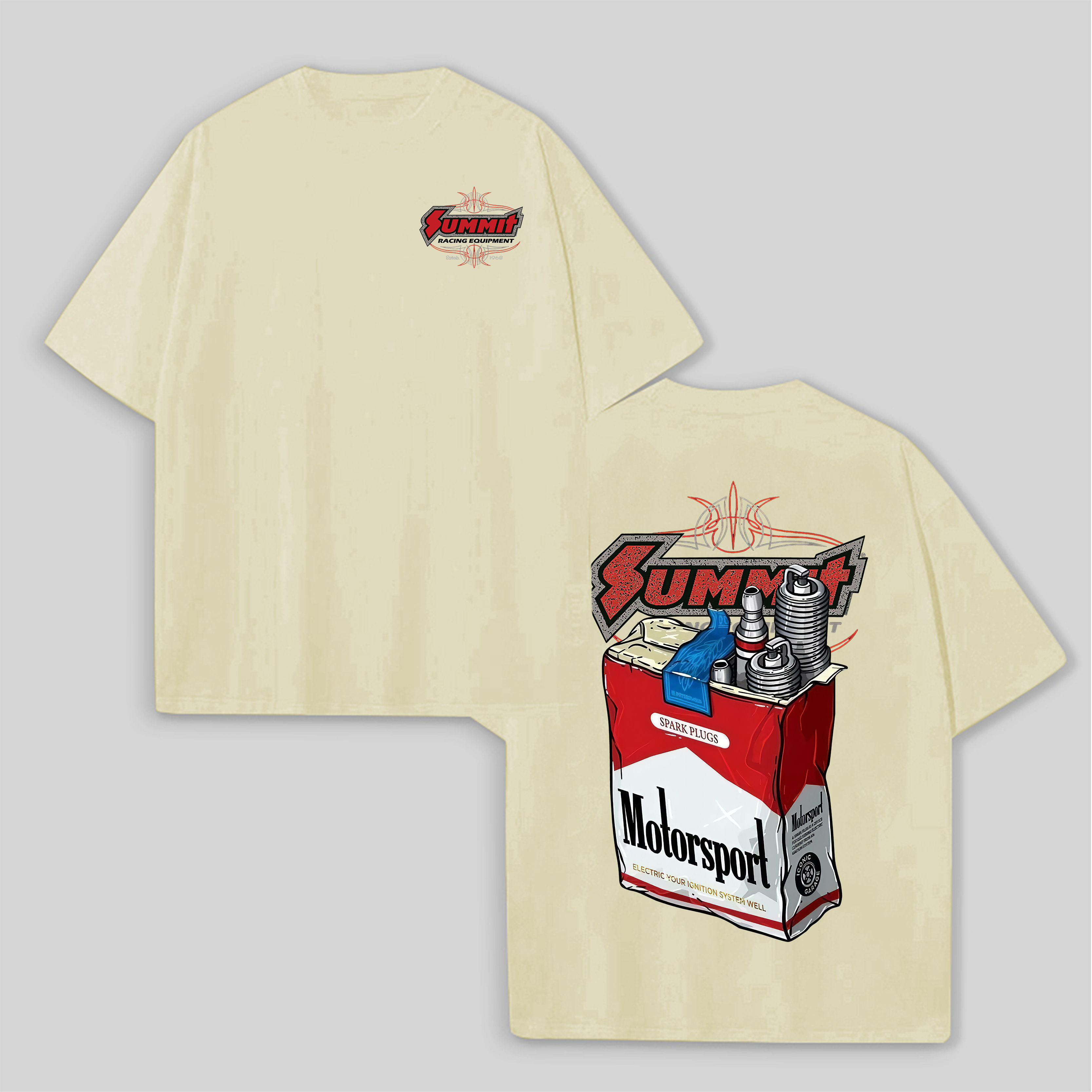 Summit Racing Equipment Printed Unisex Oversized T-shirts Image - 13