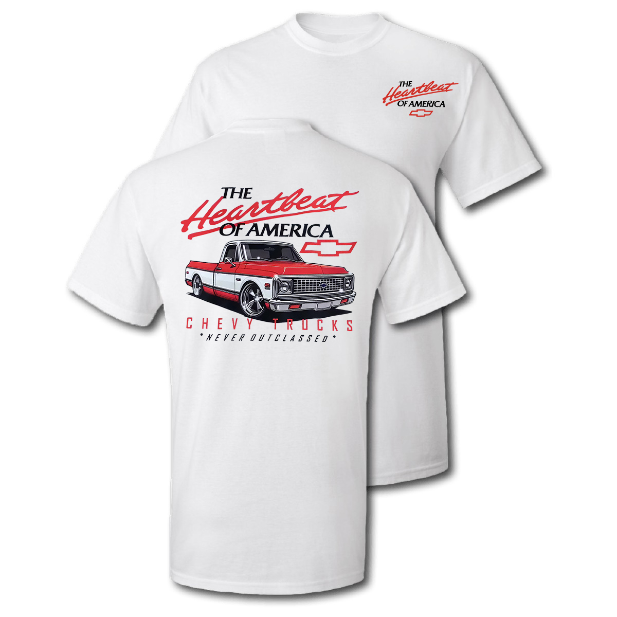 The Heartbeat of America Printed Men's T-Shirt Image - 1