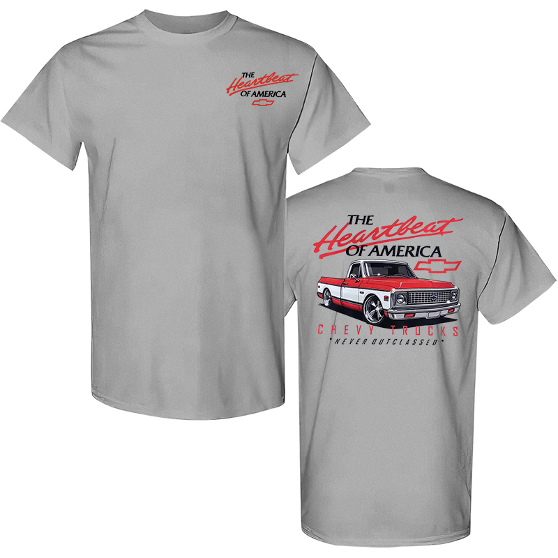 The Heartbeat of America Printed Men's T-Shirt Image - 5