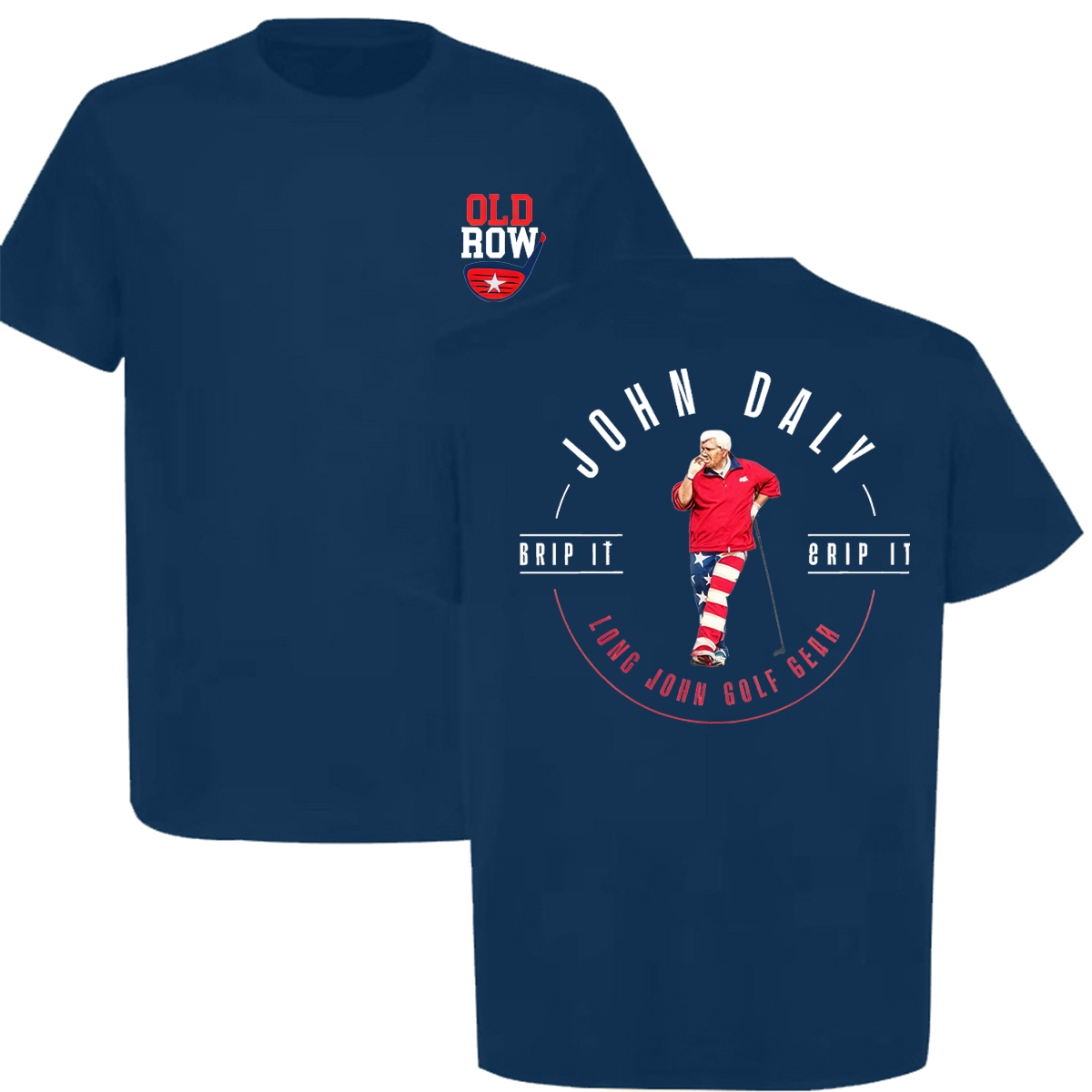 John Daly Golf Printed Men's T-Shirt Image - 7