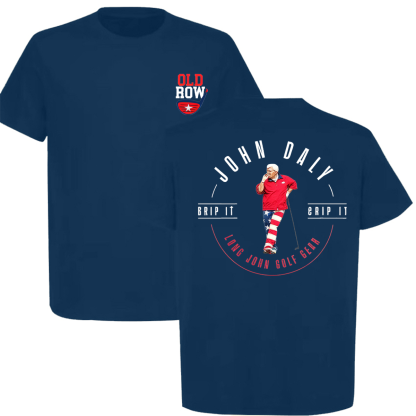 John Daly Golf Printed Men's T-Shirt Image - 7