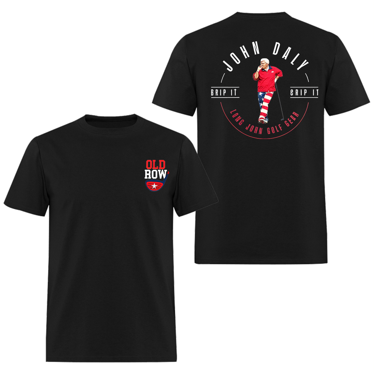 John Daly Golf Printed Men's T-Shirt Image - 2