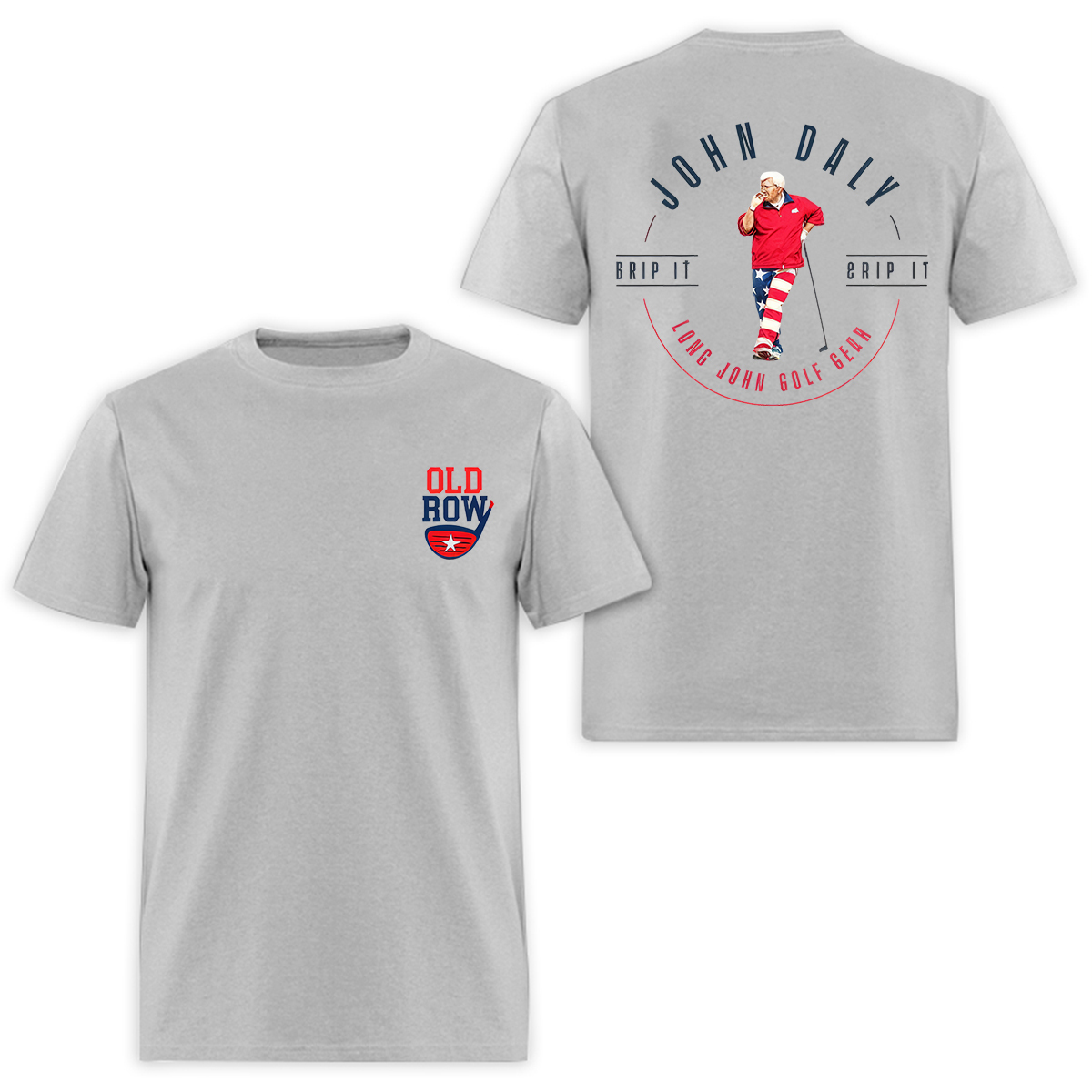 John Daly Golf Printed Men's T-Shirt Image - 3