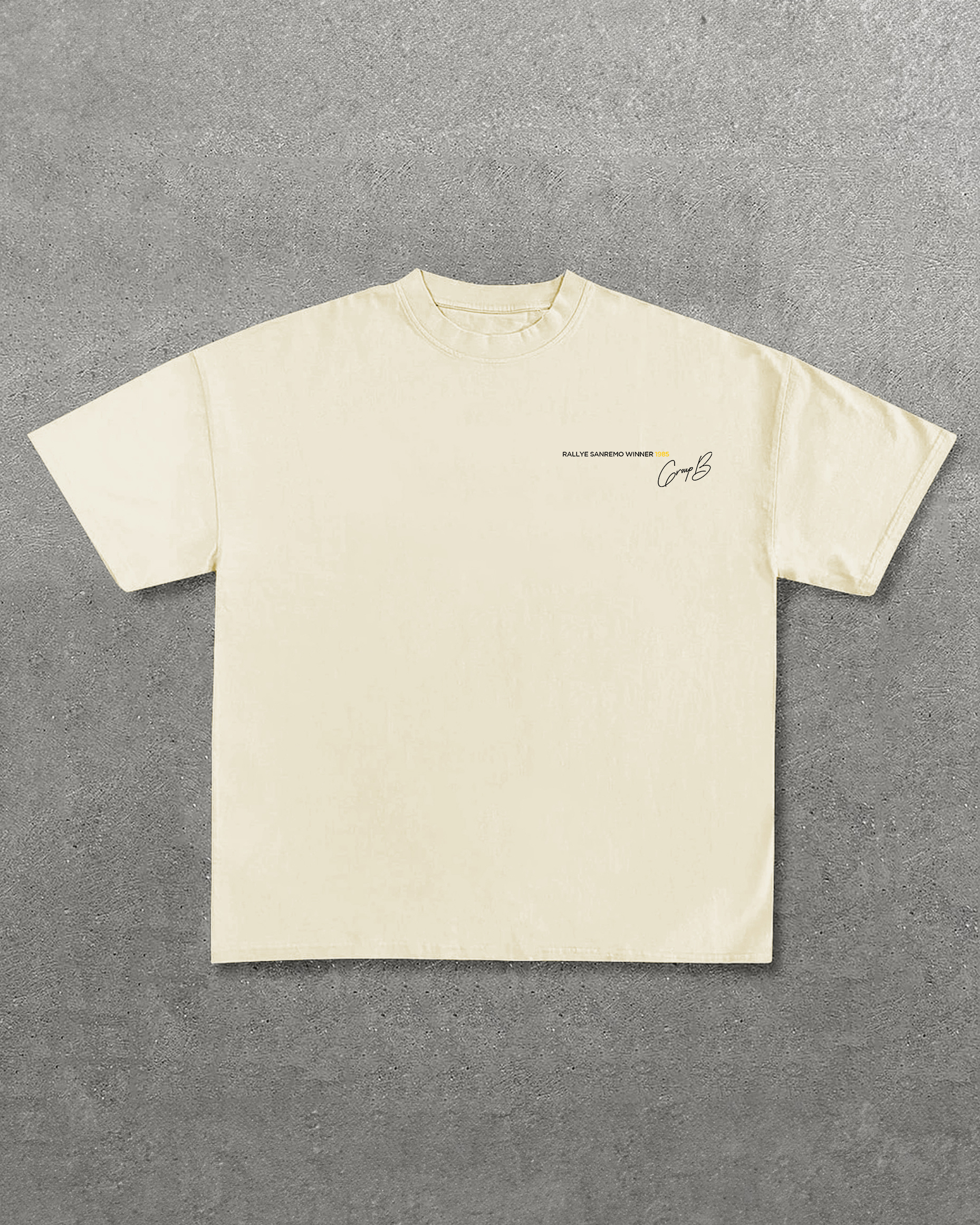 Rallye Sanremo Winner 1985 Printed Oversized Unisex T-shirts Image - 4