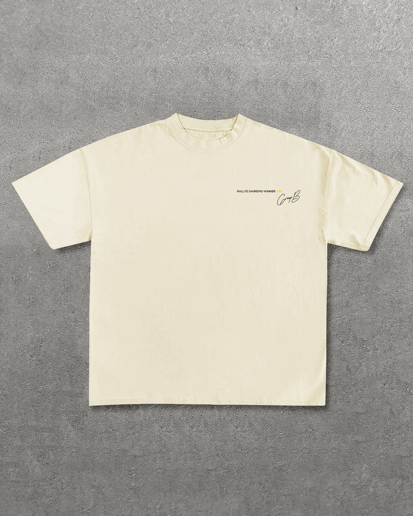 Rallye Sanremo Winner 1985 Printed Oversized Unisex T-shirts Image - 4