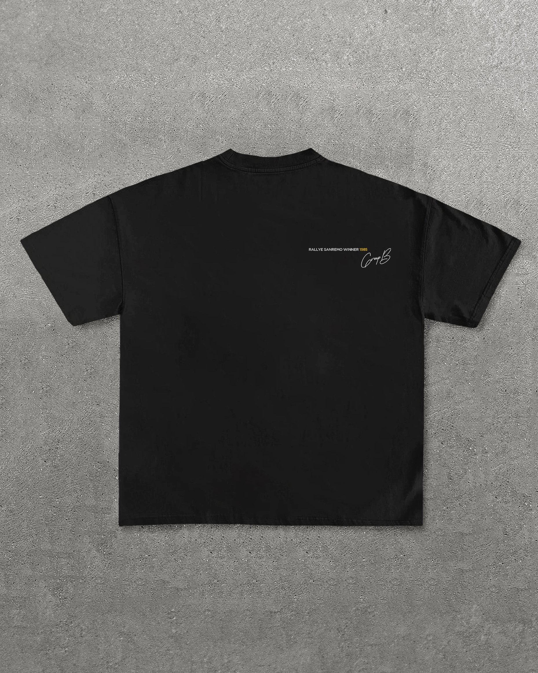 Rallye Sanremo Winner 1985 Printed Oversized Unisex T-shirts Image - 10