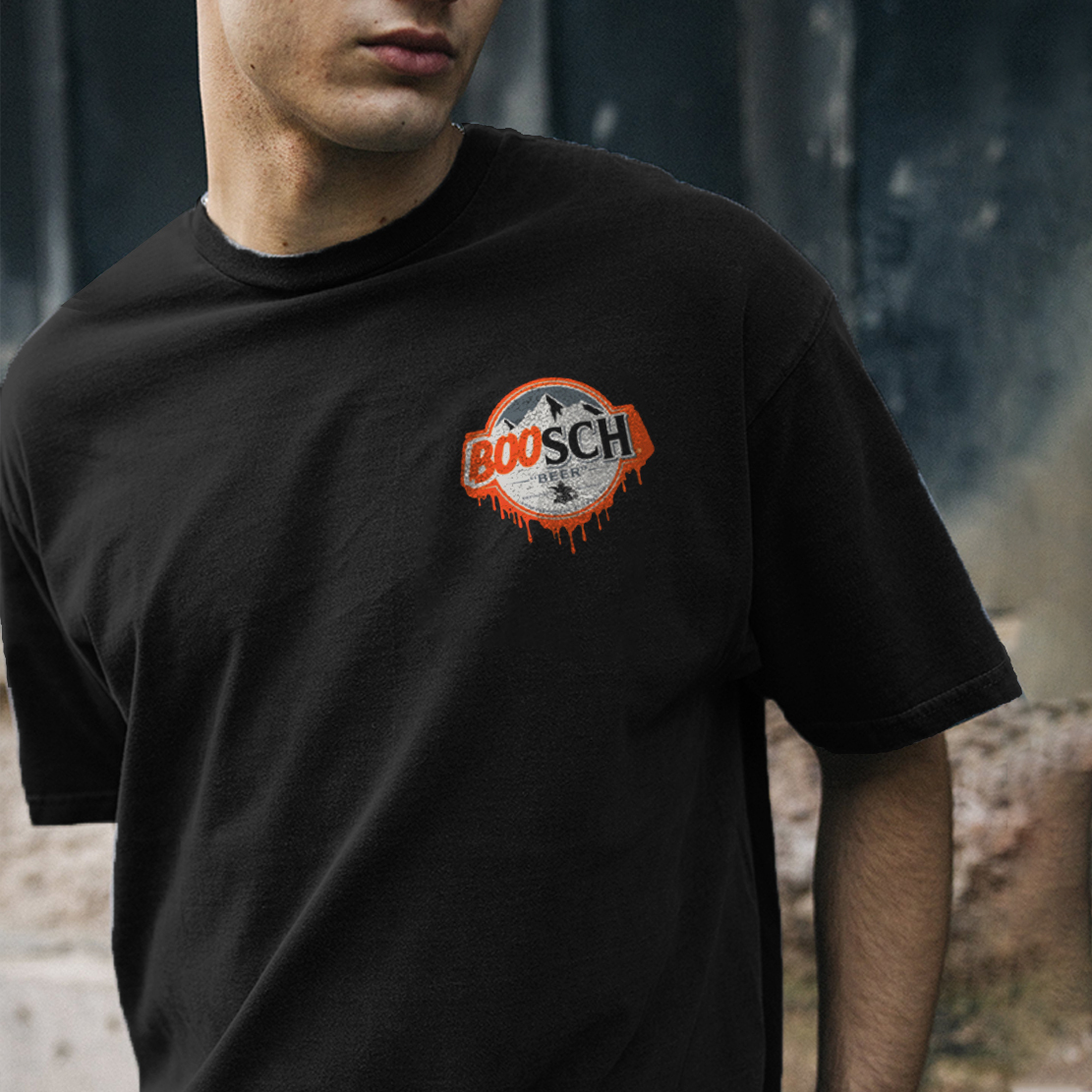 Boosch Beer Printed Oversized Unisex T-shirt Image - 3