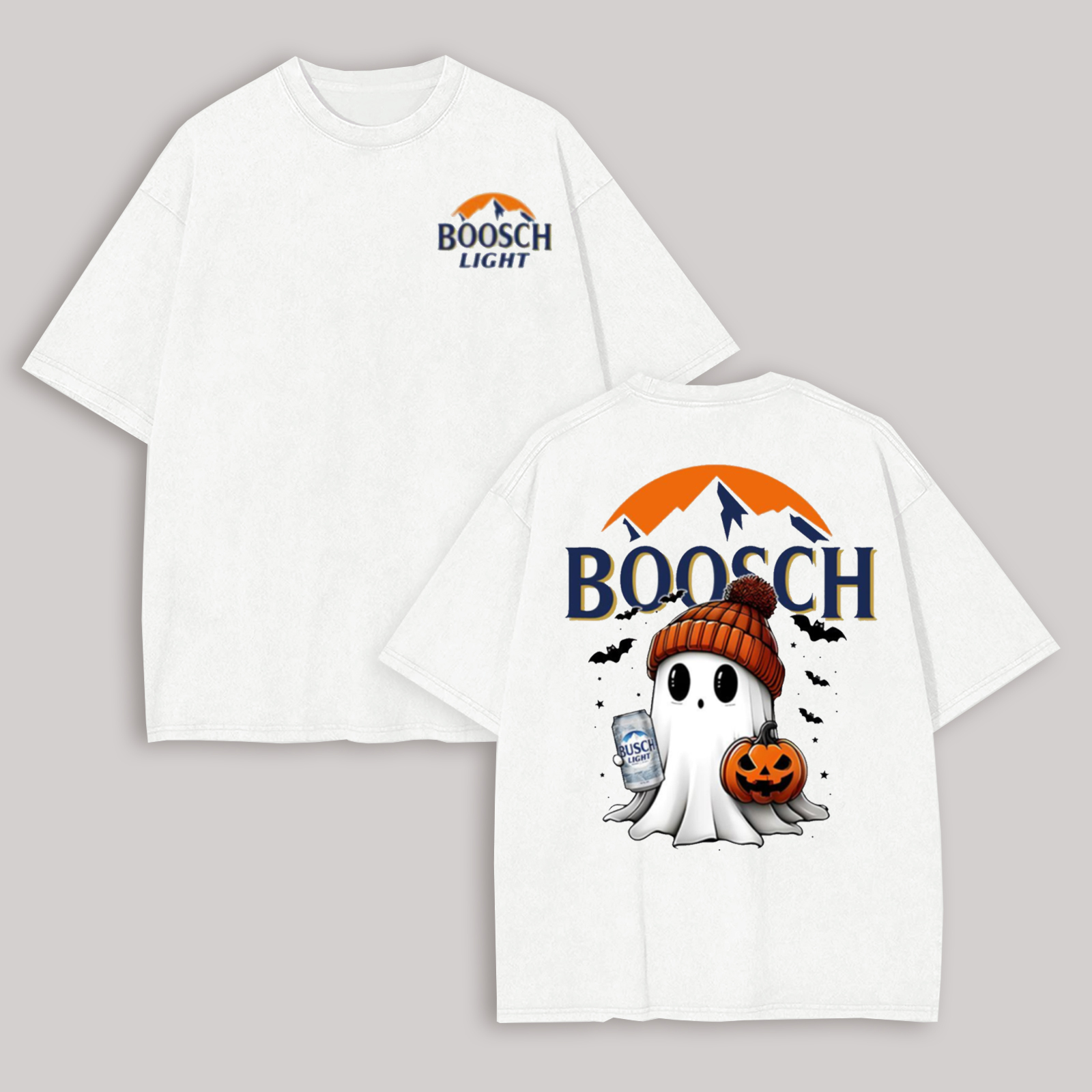 Boosch Beer Printed Oversized Unisex T-shirt Image - 4