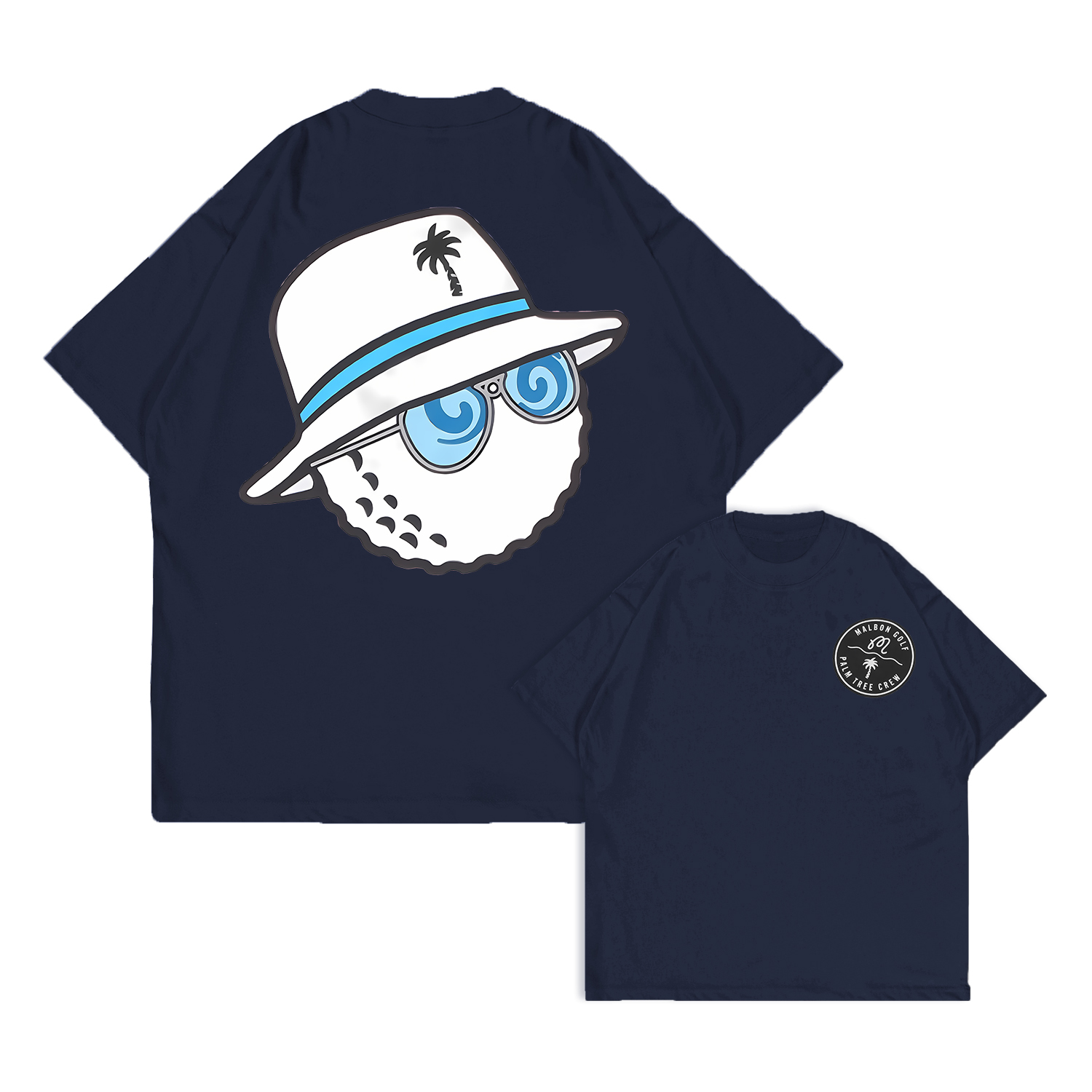 Malbon Golf Printed Oversized Unisex T-shirt Image - 12