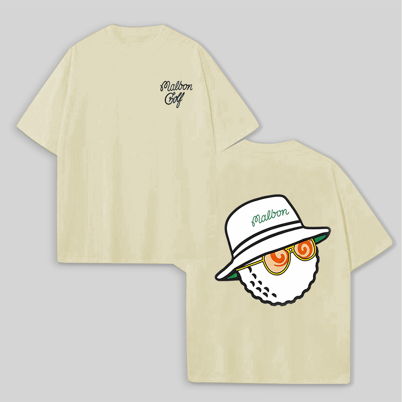 Malbon Golf Printed Unisex Oversized T-shirt Image - 12