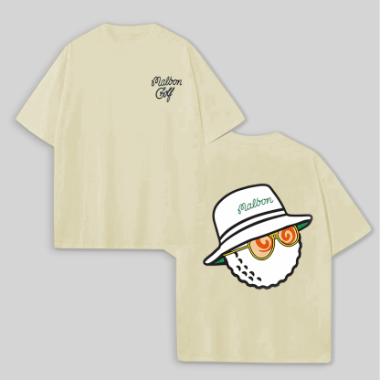 Malbon Golf Printed Unisex Oversized T-shirt Image - 12