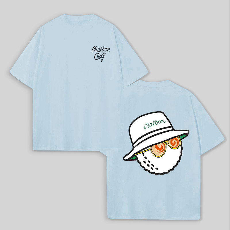 Malbon Golf Printed Unisex Oversized T-shirt Image - 9
