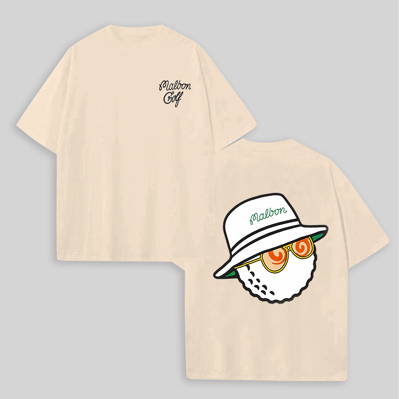 Malbon Golf Printed Unisex Oversized T-shirt Image - 10