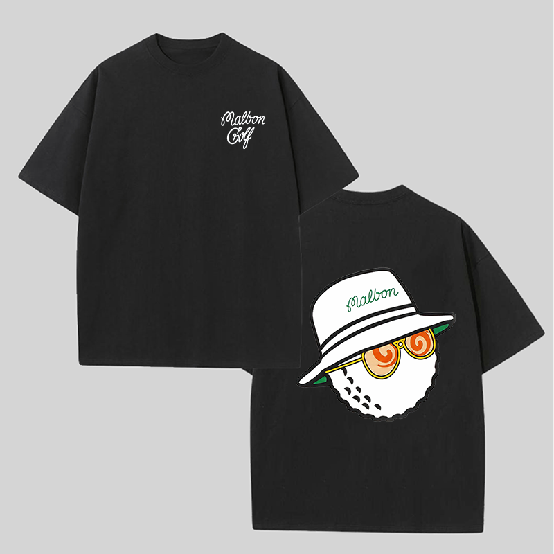 Malbon Golf Printed Unisex Oversized T-shirt Image - 2
