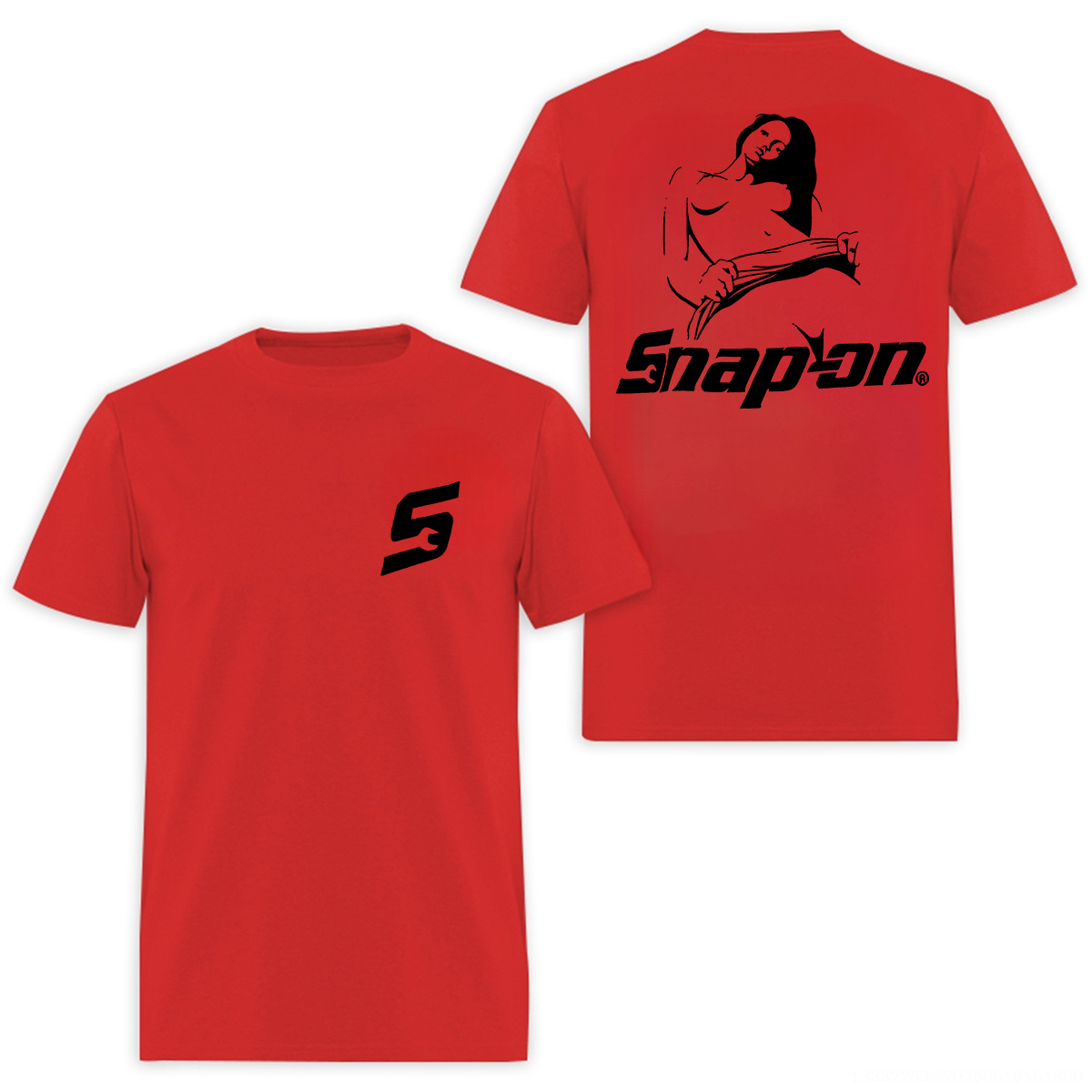 Snap-on Printed Men's T-Shirt ?? Image - 2