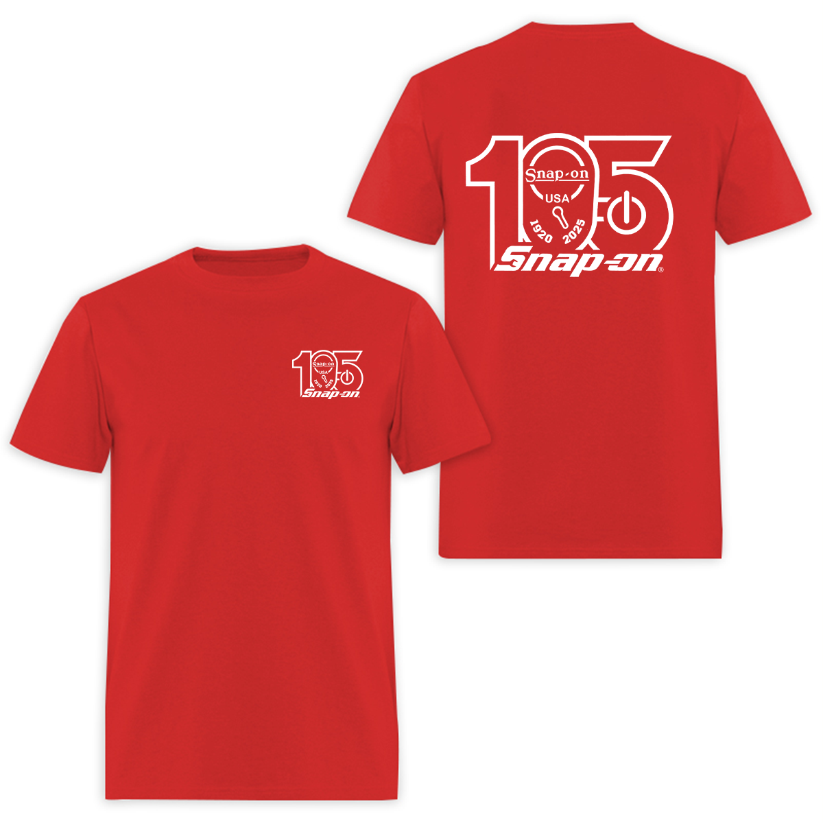 Snap-on 105th Printed Men's T-Shirt ?? Image - 5
