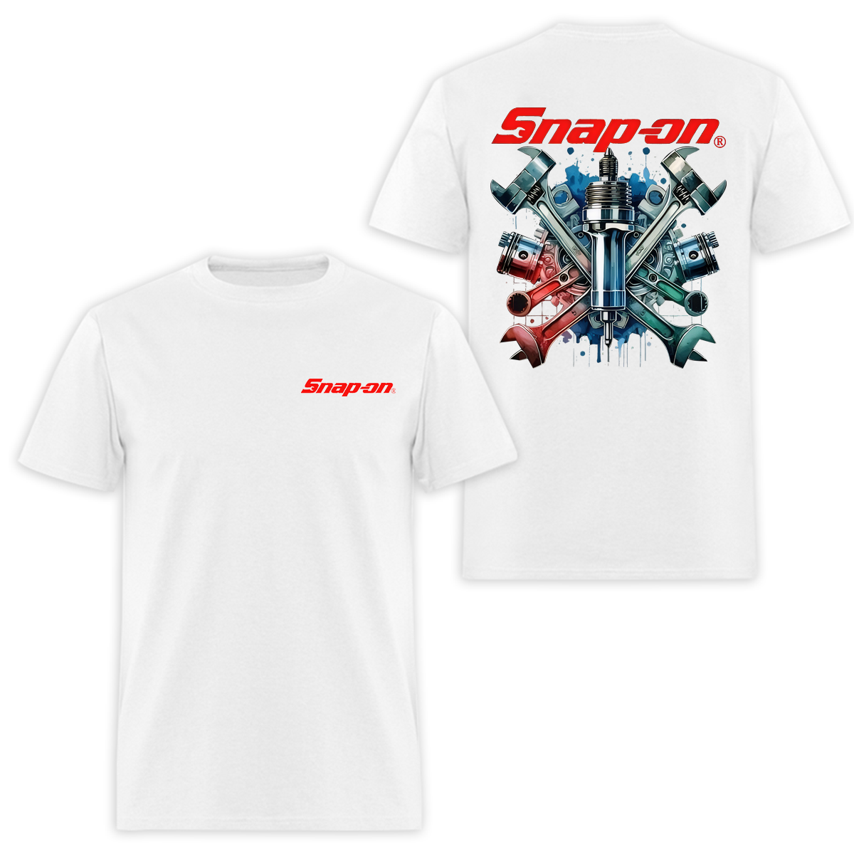 Snap-on Printed Men's T-Shirt ?? Image - 2