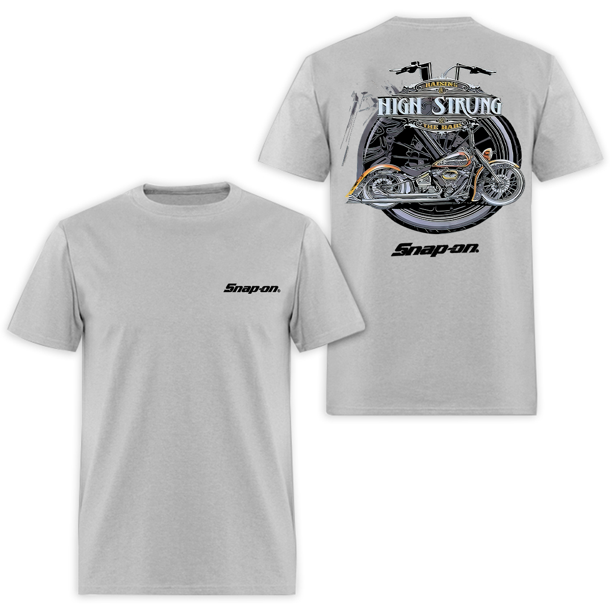 High Strung Printed Men's T-Shirt ?? Image - 5