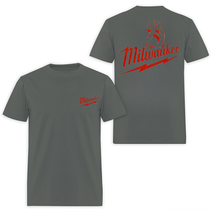 Milwaukee Printed Men's T-shirt Image - 2