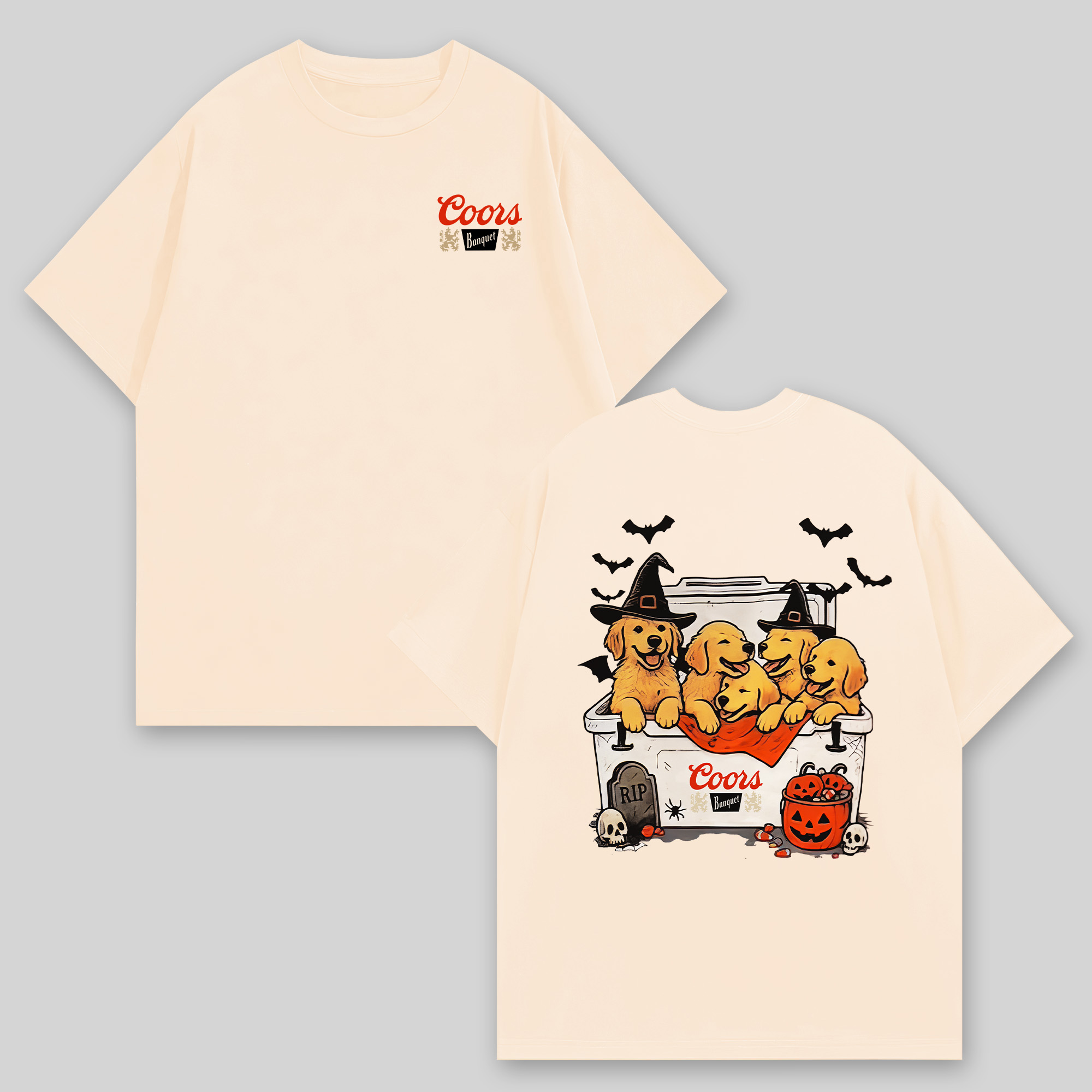 Coors Banquet Printed Oversized Unisex T-shirts Image - 1