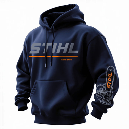 Stihl Printed Fleece-lined Unisex Hoodie Image - 1