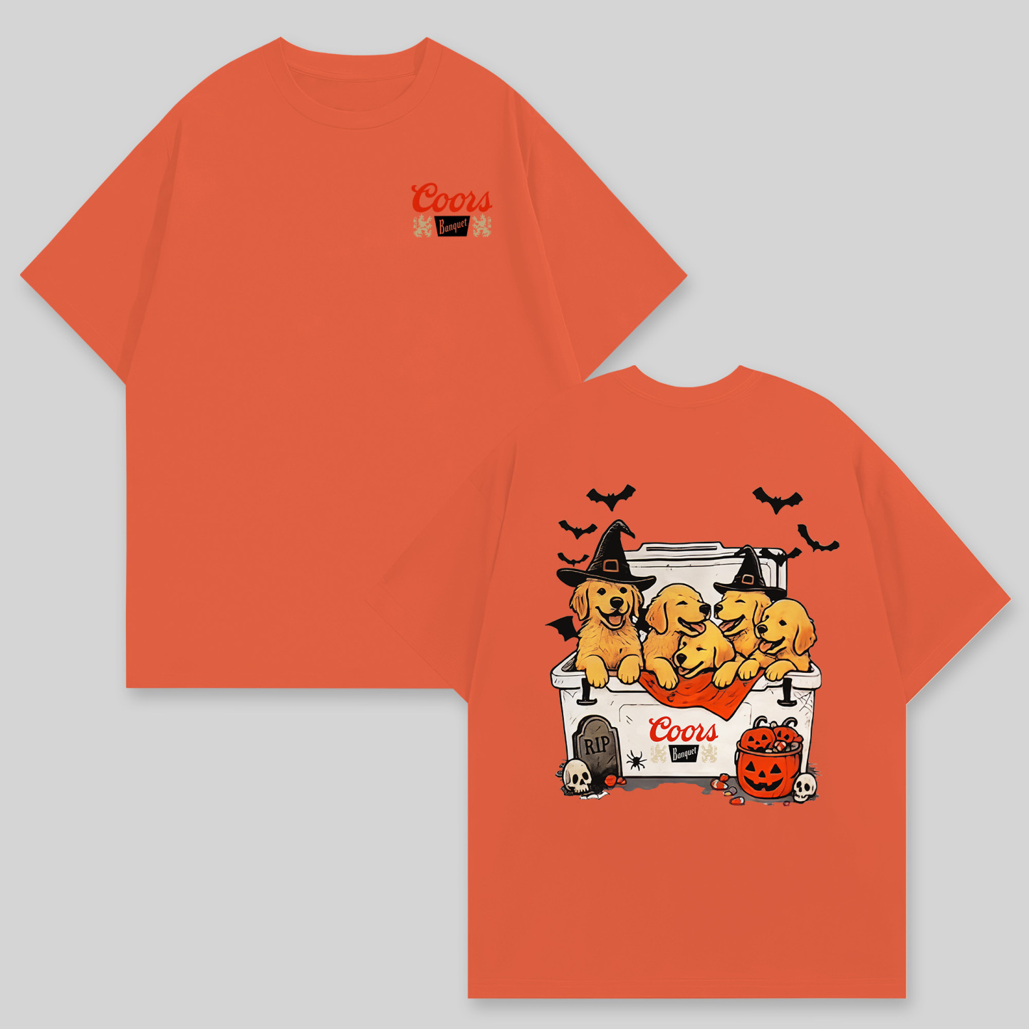 Coors Banquet Printed Oversized Unisex T-shirts Image - 5