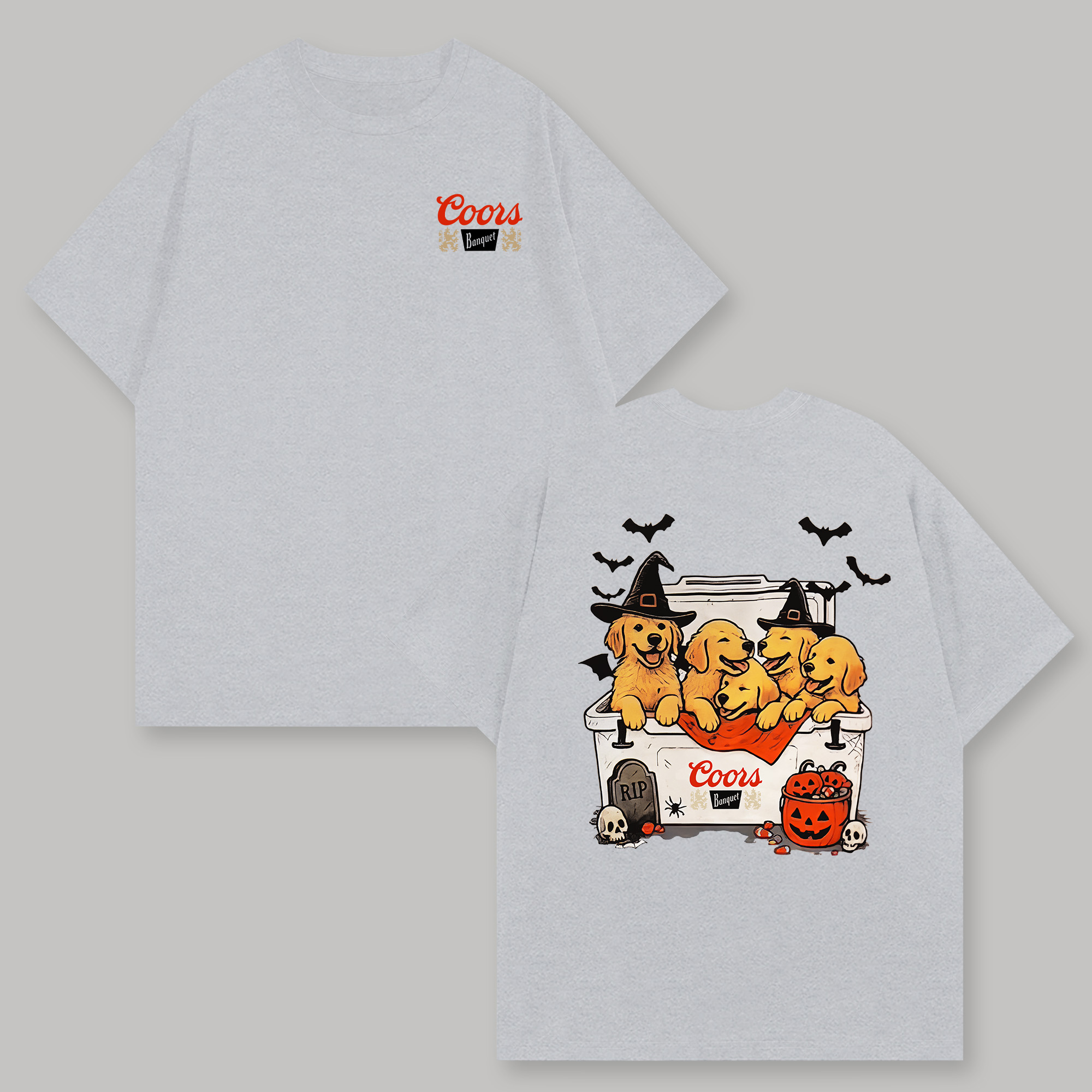 Coors Banquet Printed Oversized Unisex T-shirts Image - 4