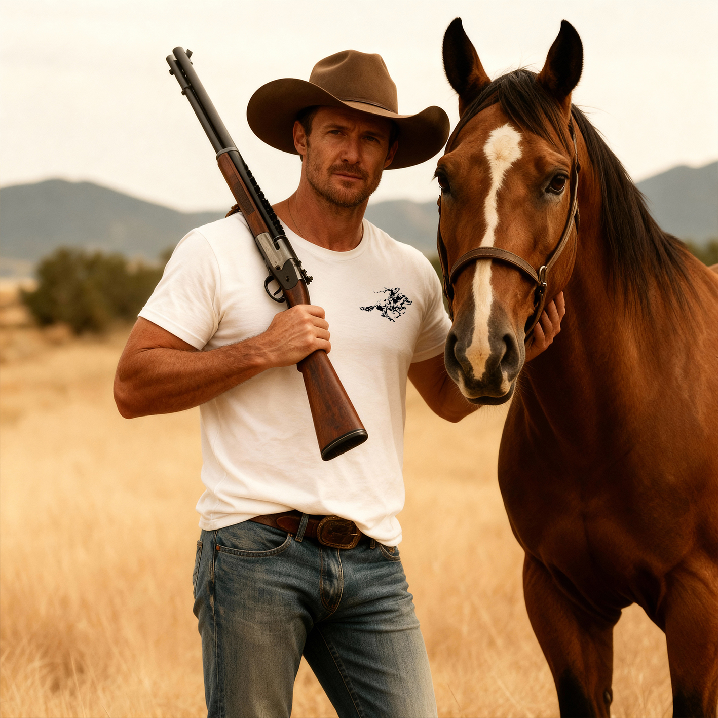 Winchester Repeating Arms Printed Oversized Unisex T-shirt Image - 2