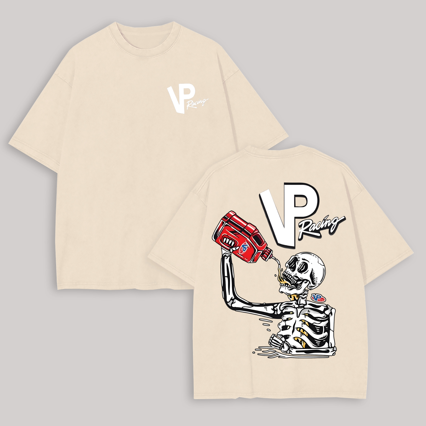 VP Racing Printed Oversized Unisex T-shirt Image - 4
