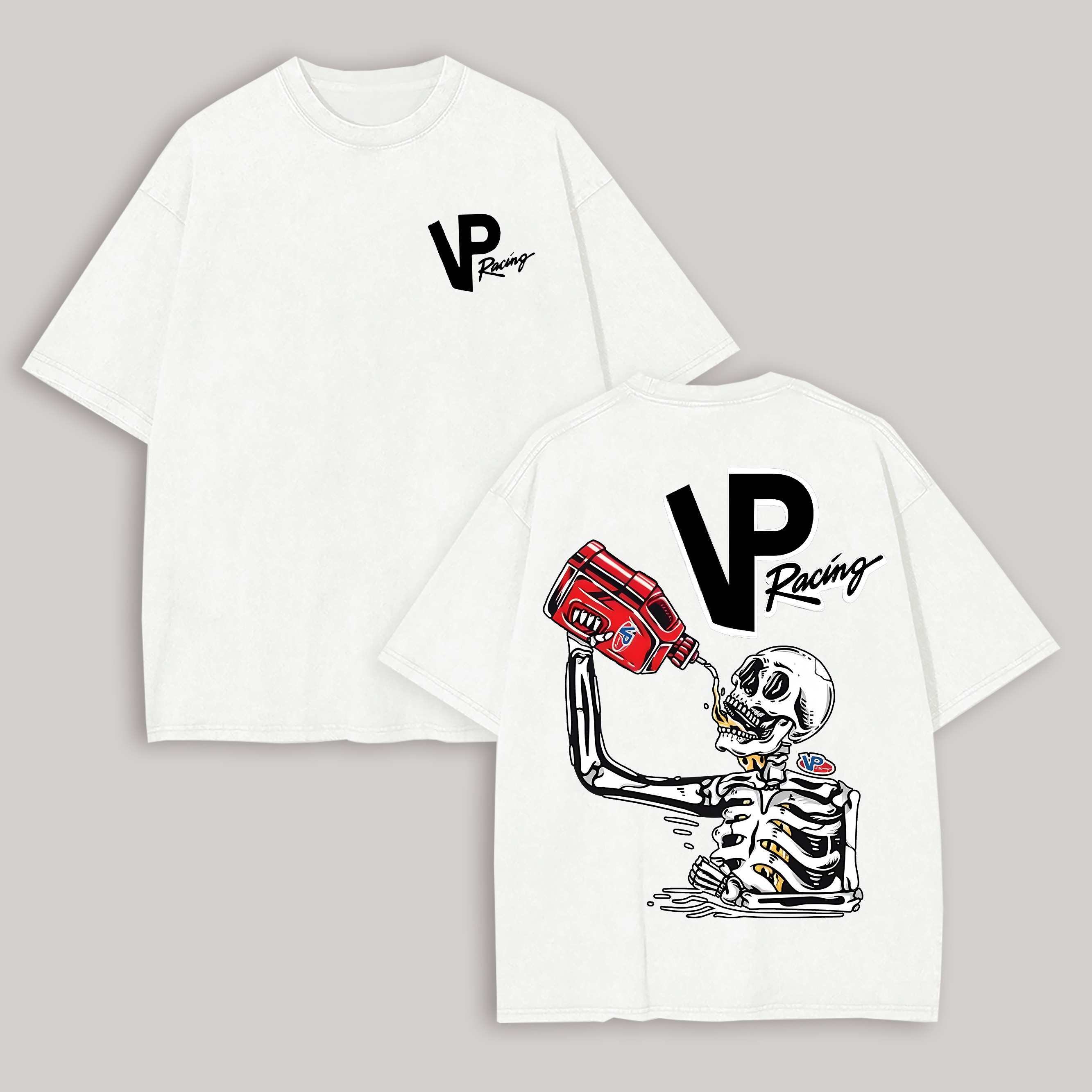 VP Racing Printed Oversized Unisex T-shirt Image - 2