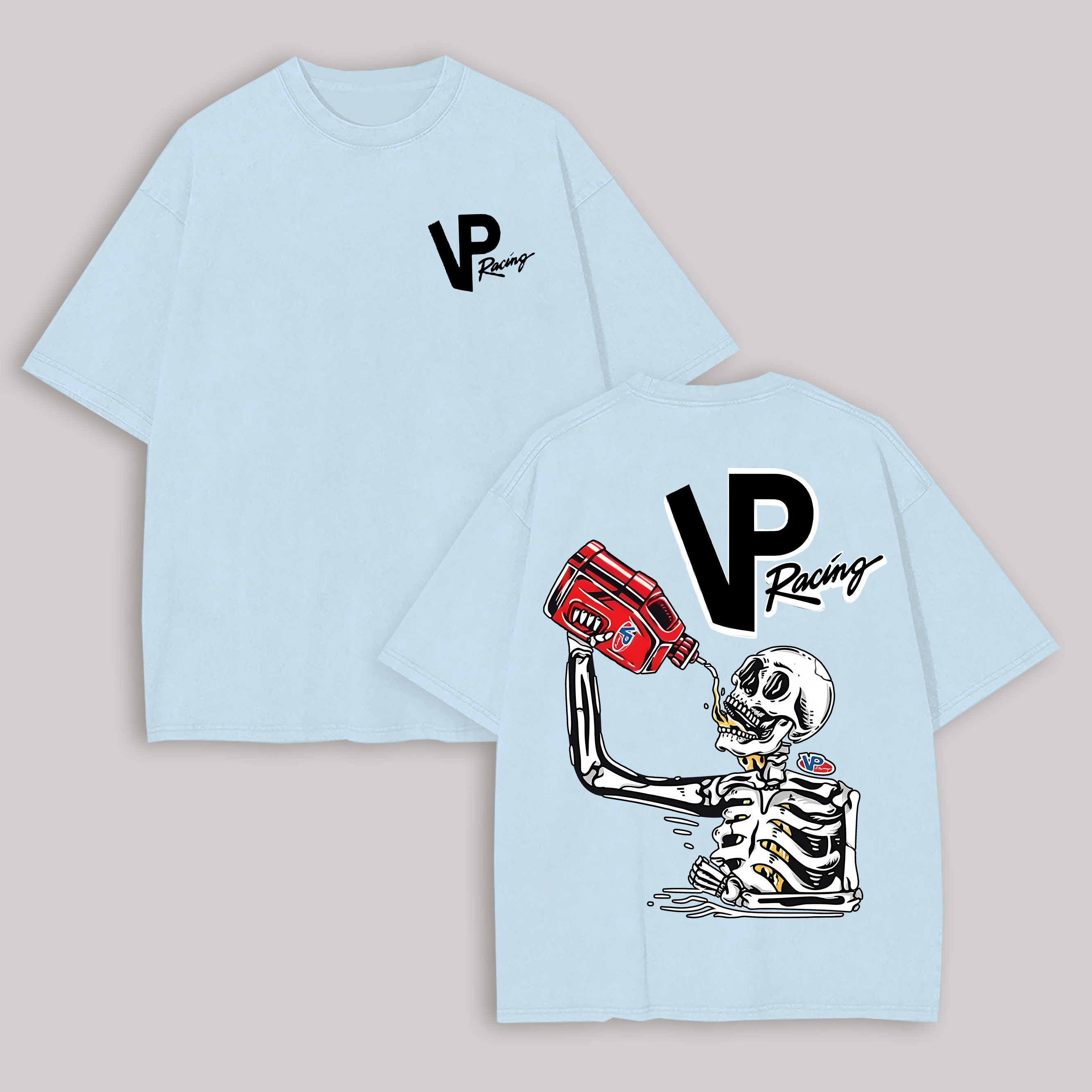 VP Racing Printed Oversized Unisex T-shirt Image - 5
