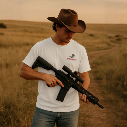 Winchester Repeating Arms Co. Printed Oversized Unisex T-shirt Image - 2