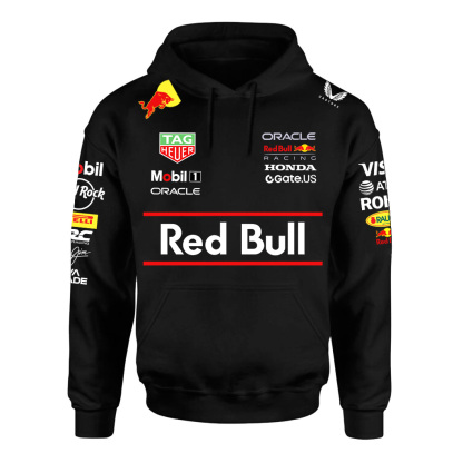 Oracle Red Bull Racing Printed Fleece-lined Unisex Hoodie Image - 3